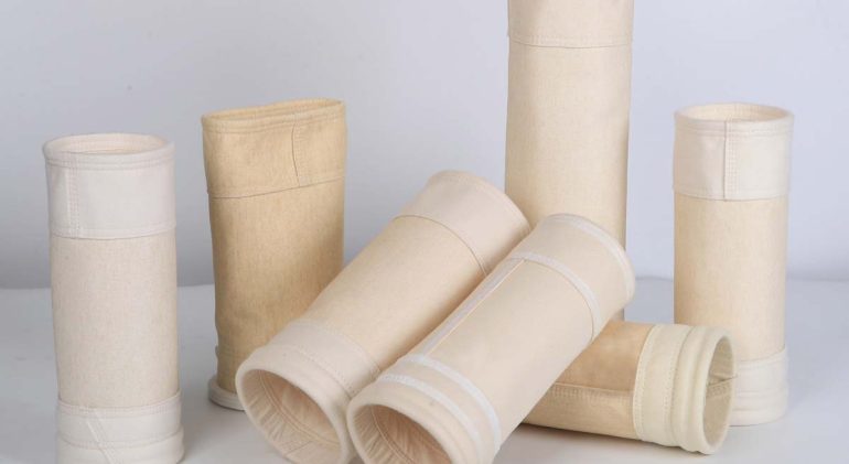 Aramid Filter Bag - High-performance filter bag made from aramid fibers, designed for excellent durability and filtration efficiency in high-temperature industrial applications.