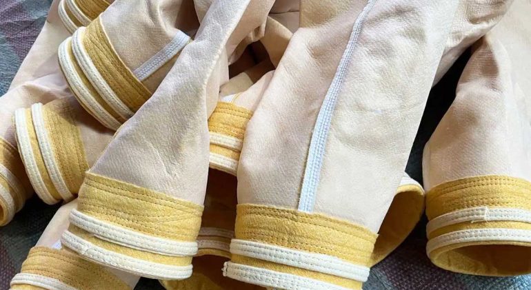 Darko P84 Filter Bag - High-performance filter bag designed for superior dust collection and chemical resistance, ideal for high-temperature industrial environments.
