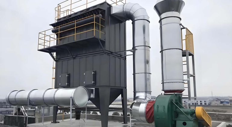 Explosion-Proof Dust Collector - Industrial dust collection solution designed for hazardous environments, ensuring safety and efficient filtration.